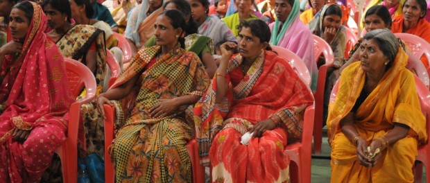 A convention of farm widows or women farmers whose husbands have committed suicide, in Yavatmal district of Maharashtra. Nationally, the number of 'farm widows' since 1995 could be around a quarter of a million or more