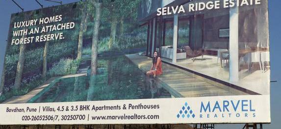 Luxury homes with attached forest reserve advertisement